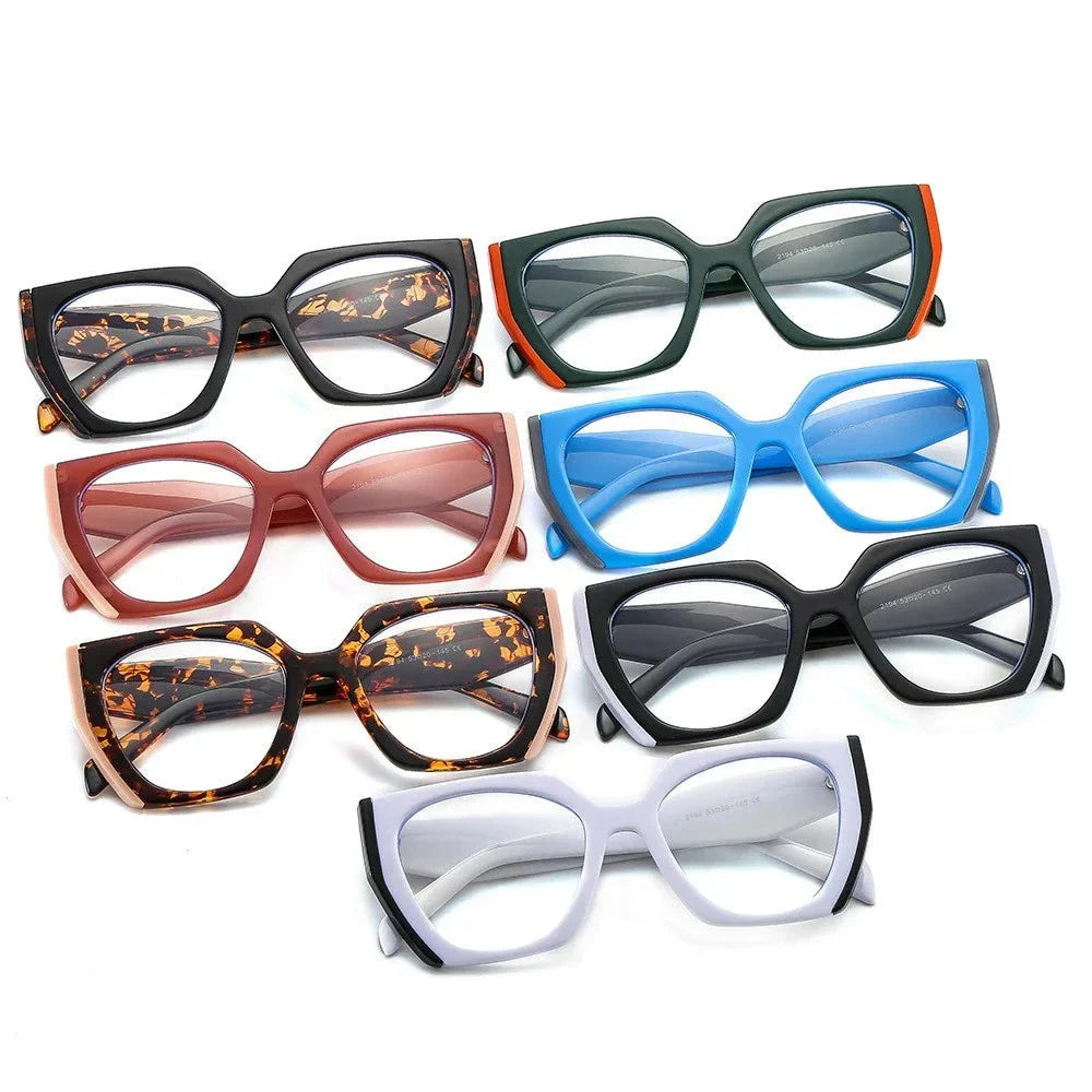 Square CatEye Retro Modern Shades