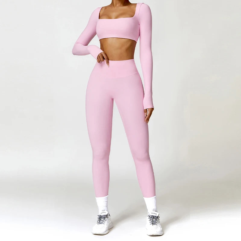 Conjunto AgileFit legging treino, conjunto esportivo feminino, roupa fitness, roupa academia